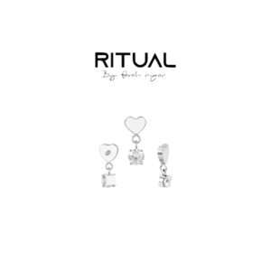 Plain Heart with Dangle F136